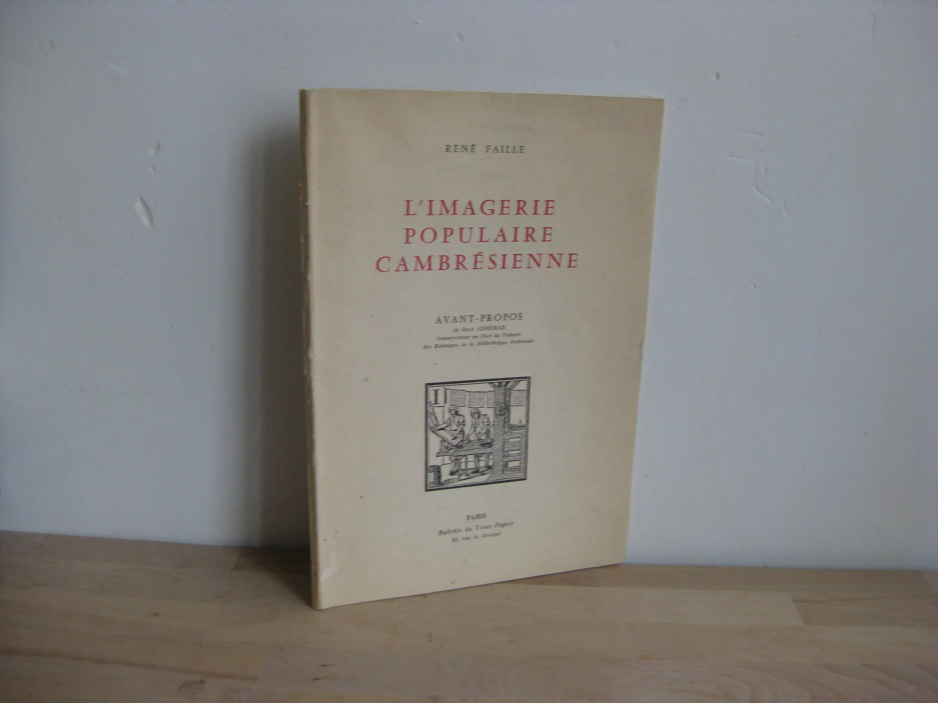 L’imagerie populaire cambrésienne, René Faille