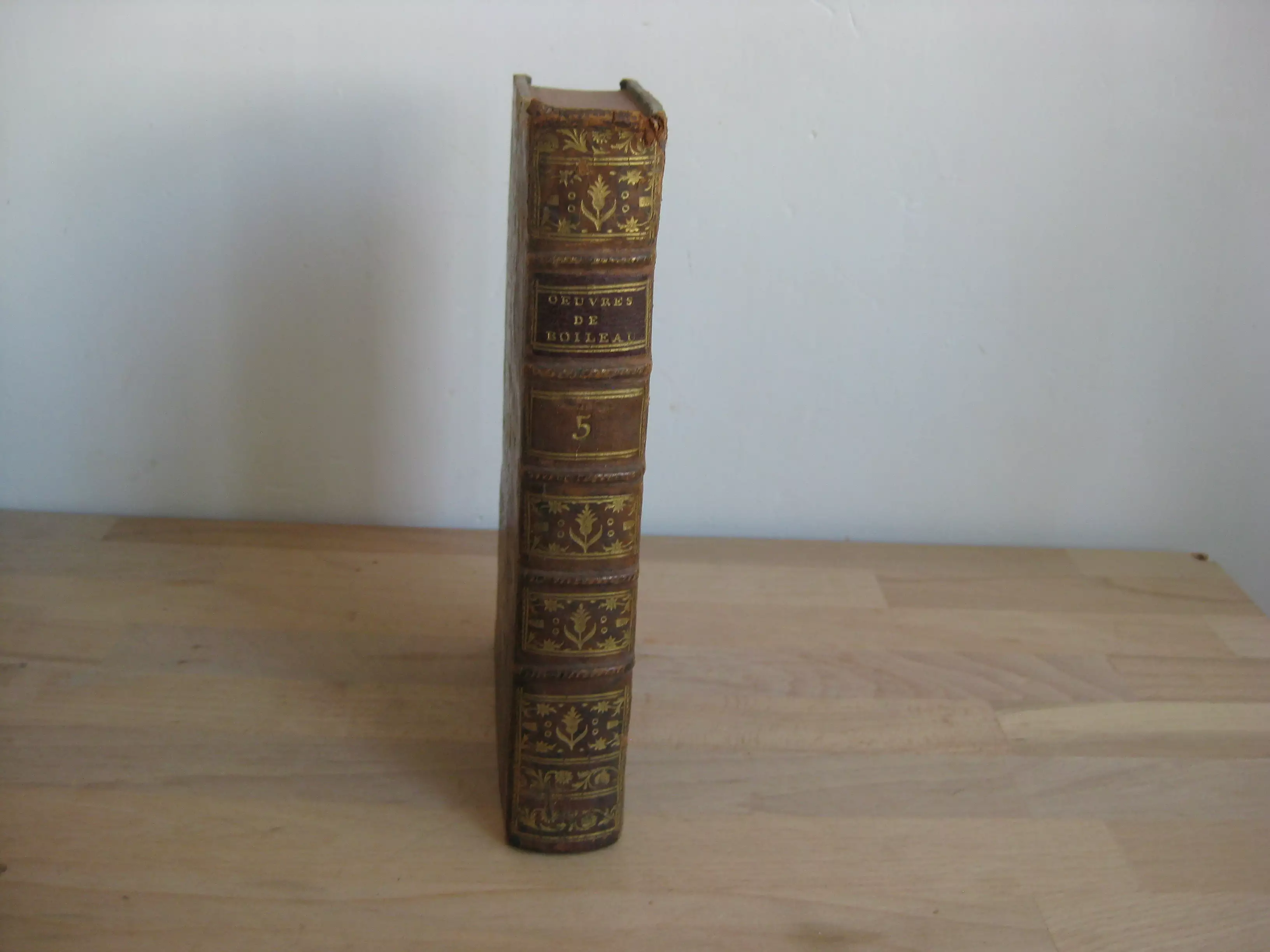 Œuvres, tome cinquième - Nicolas Boileau Despreaux,