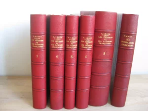 Poteries, faïences, porcelaines françaises, - Tardy, 6 volumes