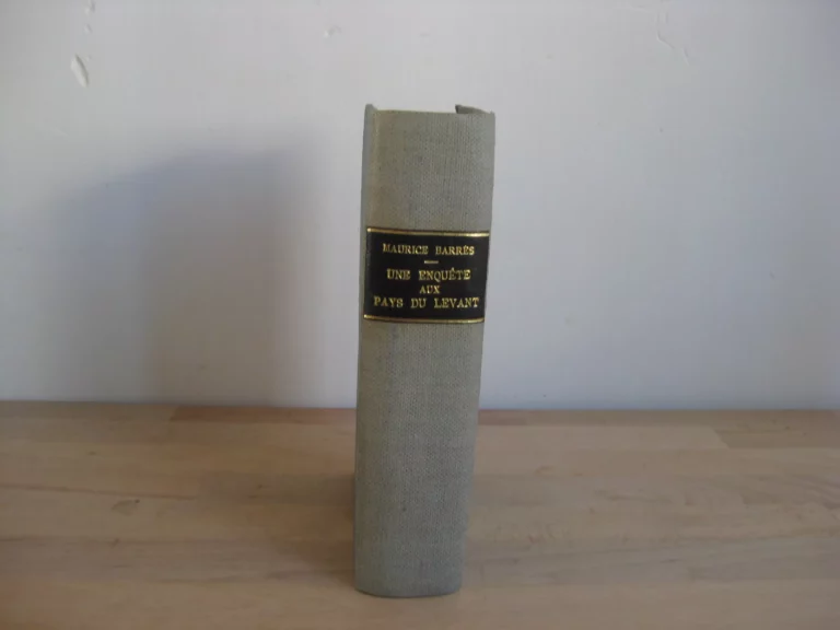 Une enquête au pays du Levant, 2 tomes en un volume