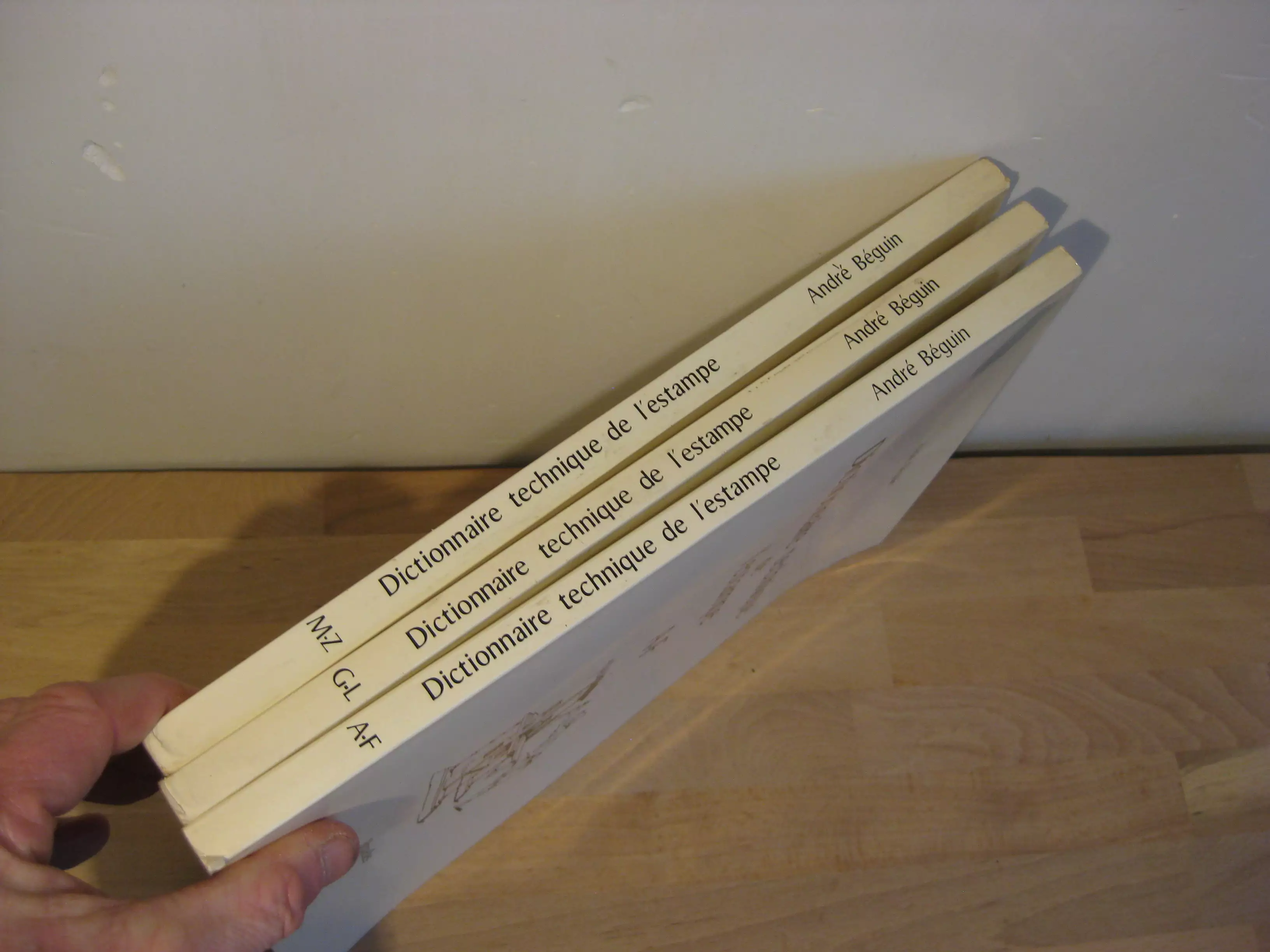 Dictionnaire technique de l'estampe, 3 volumes, complet