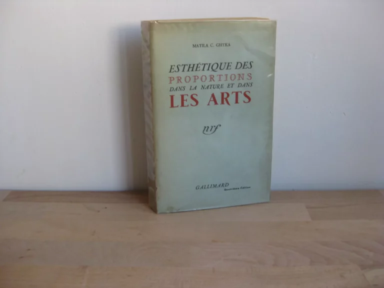 Esthétique des proportions dans la nature et dans les arts