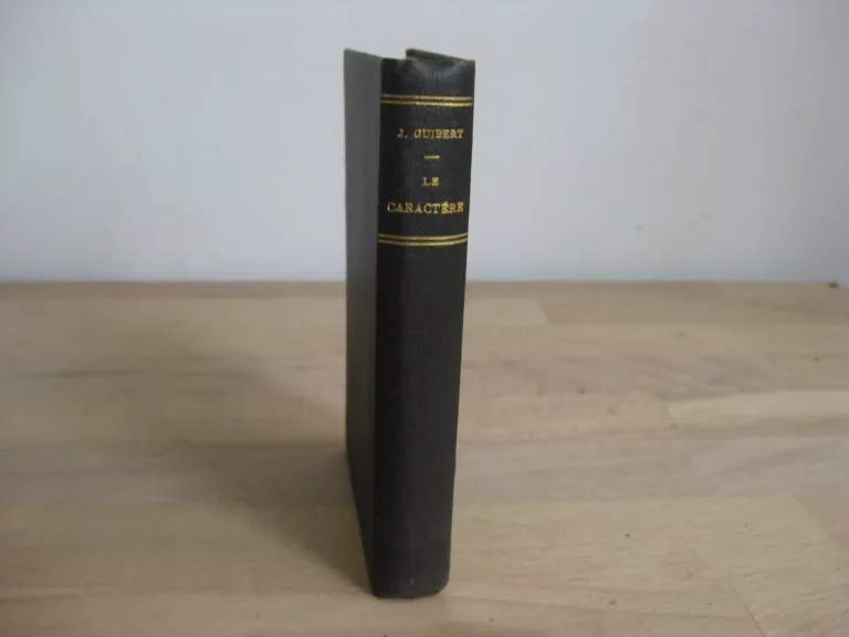 Le caractère, Jean Guibert