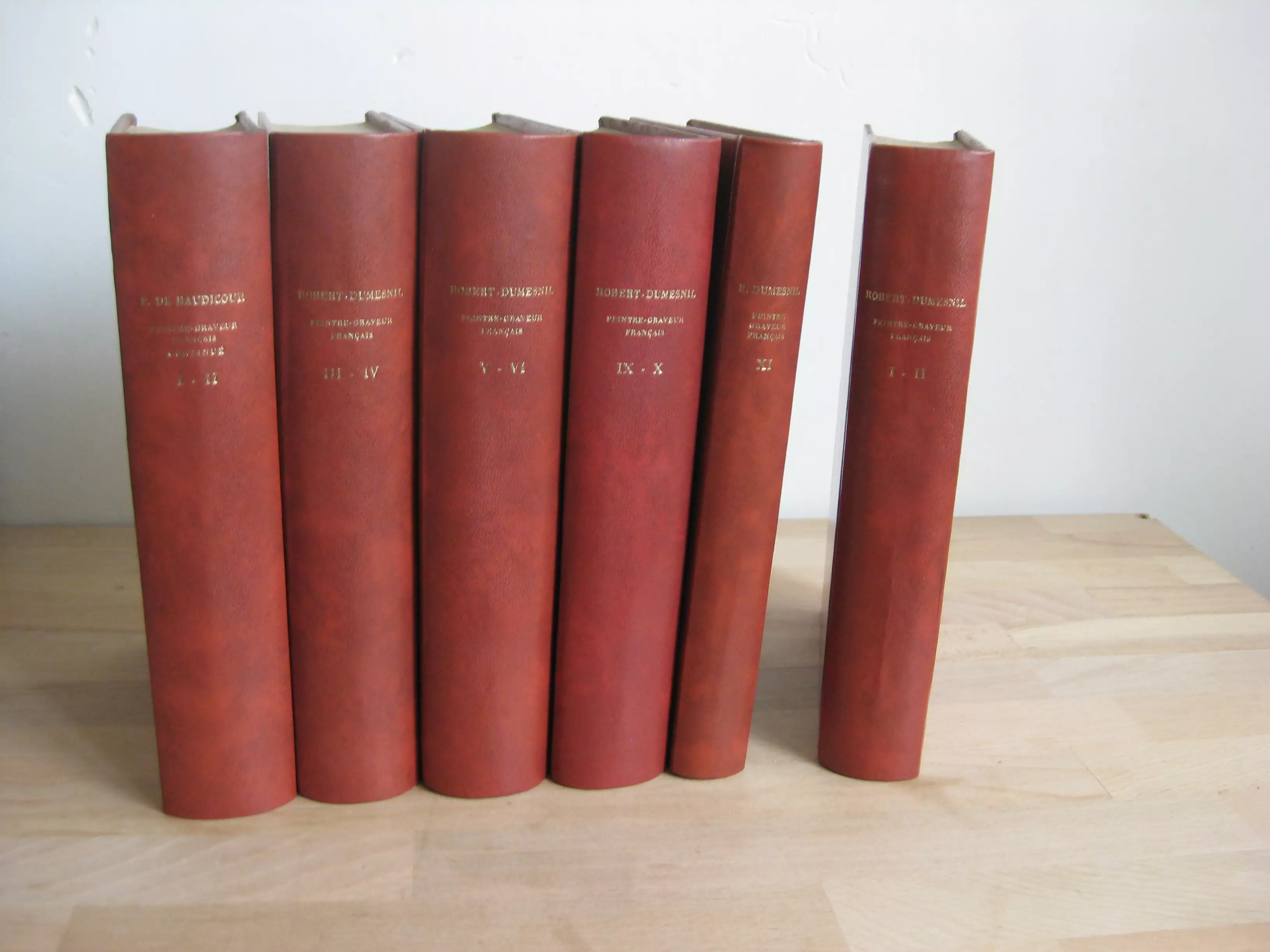 Le peintre-graveur français (5 vol. /6) et Le peintre graveur français continué