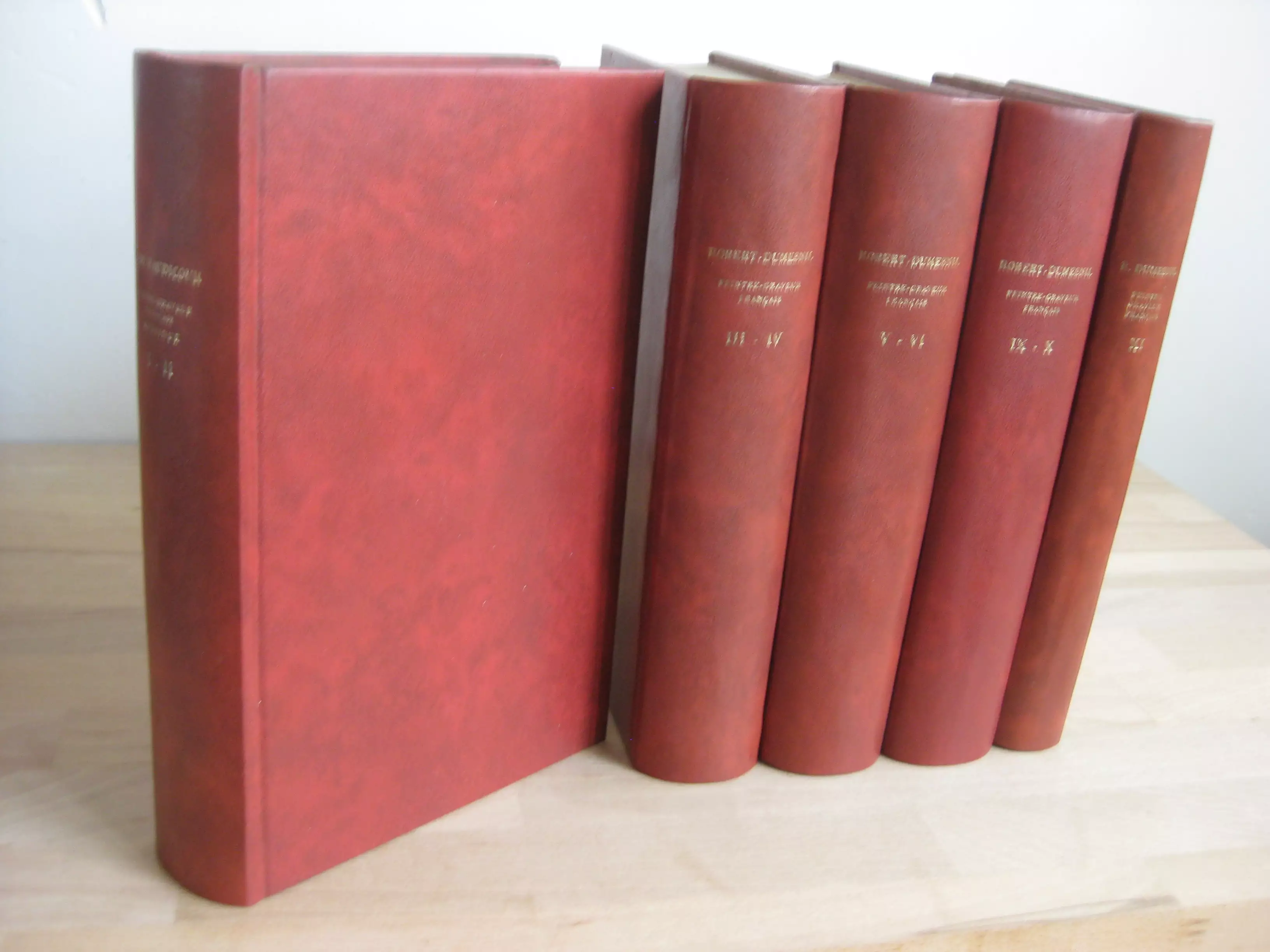 Le peintre-graveur français (5 vol. /6) et Le peintre graveur français continué