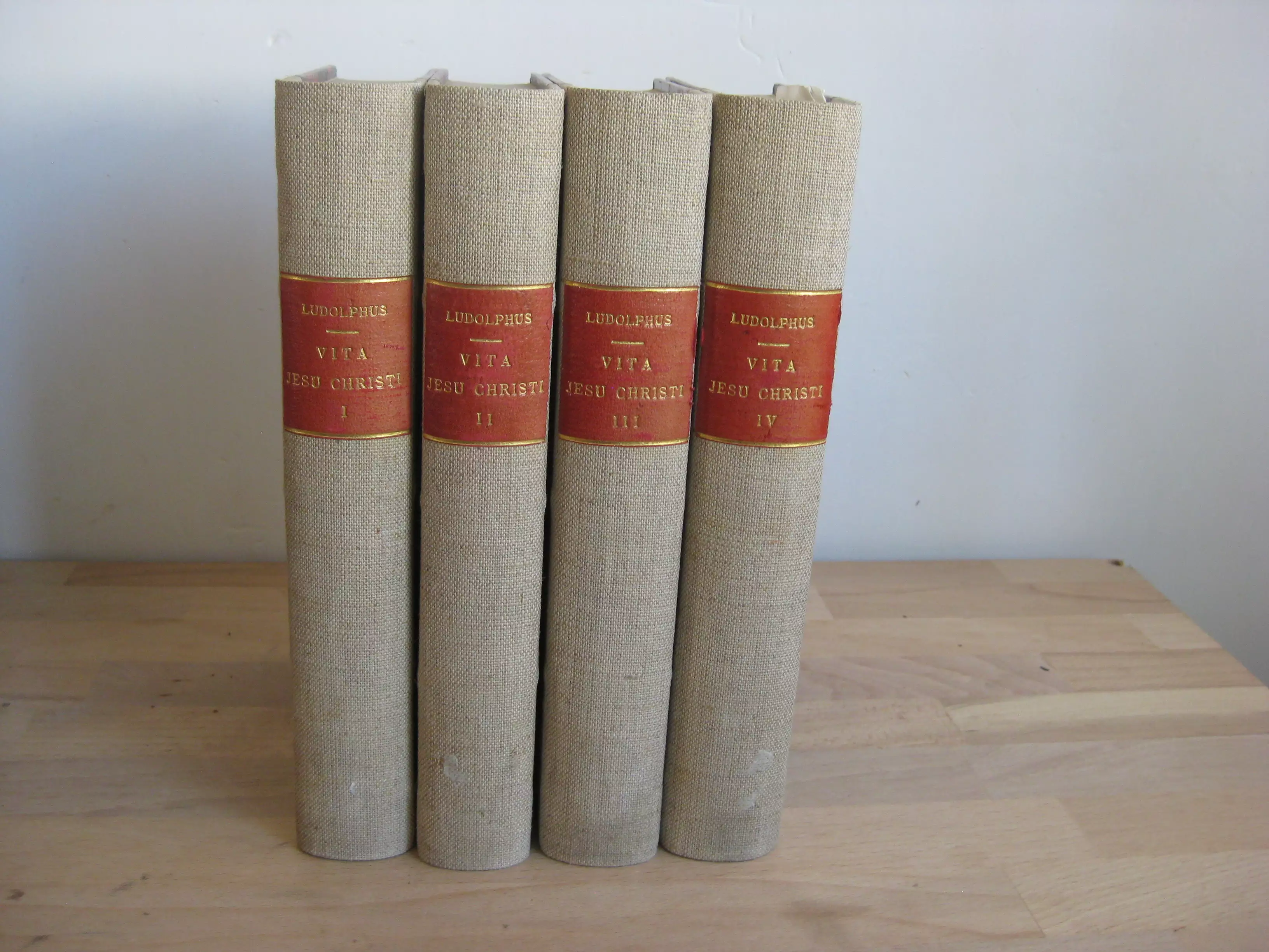 Vita Jesu Christi, 4 tomes complet