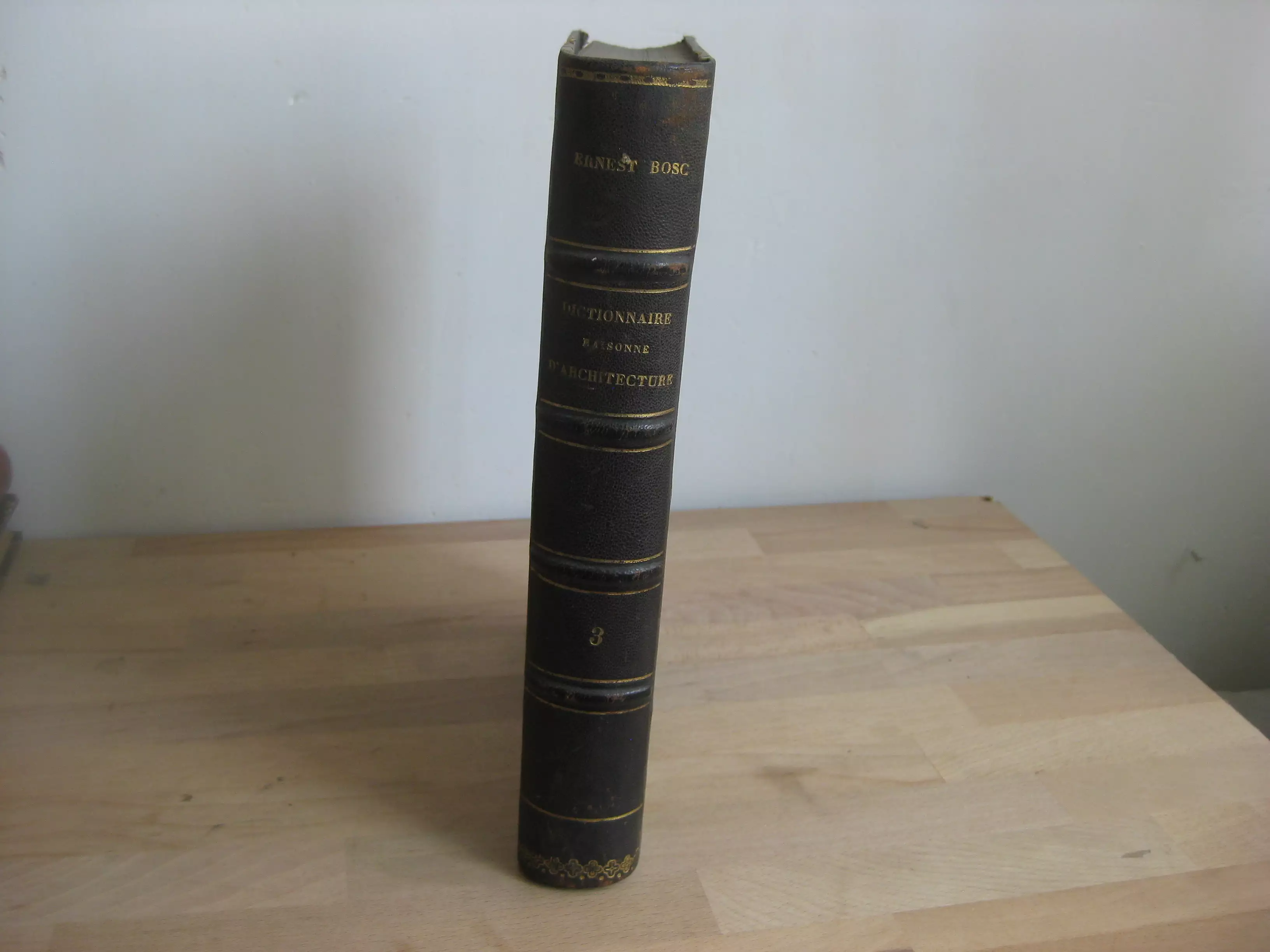 Dictionnaire raisonné d'architecture, Tome troisième : Jabloir – Pont
