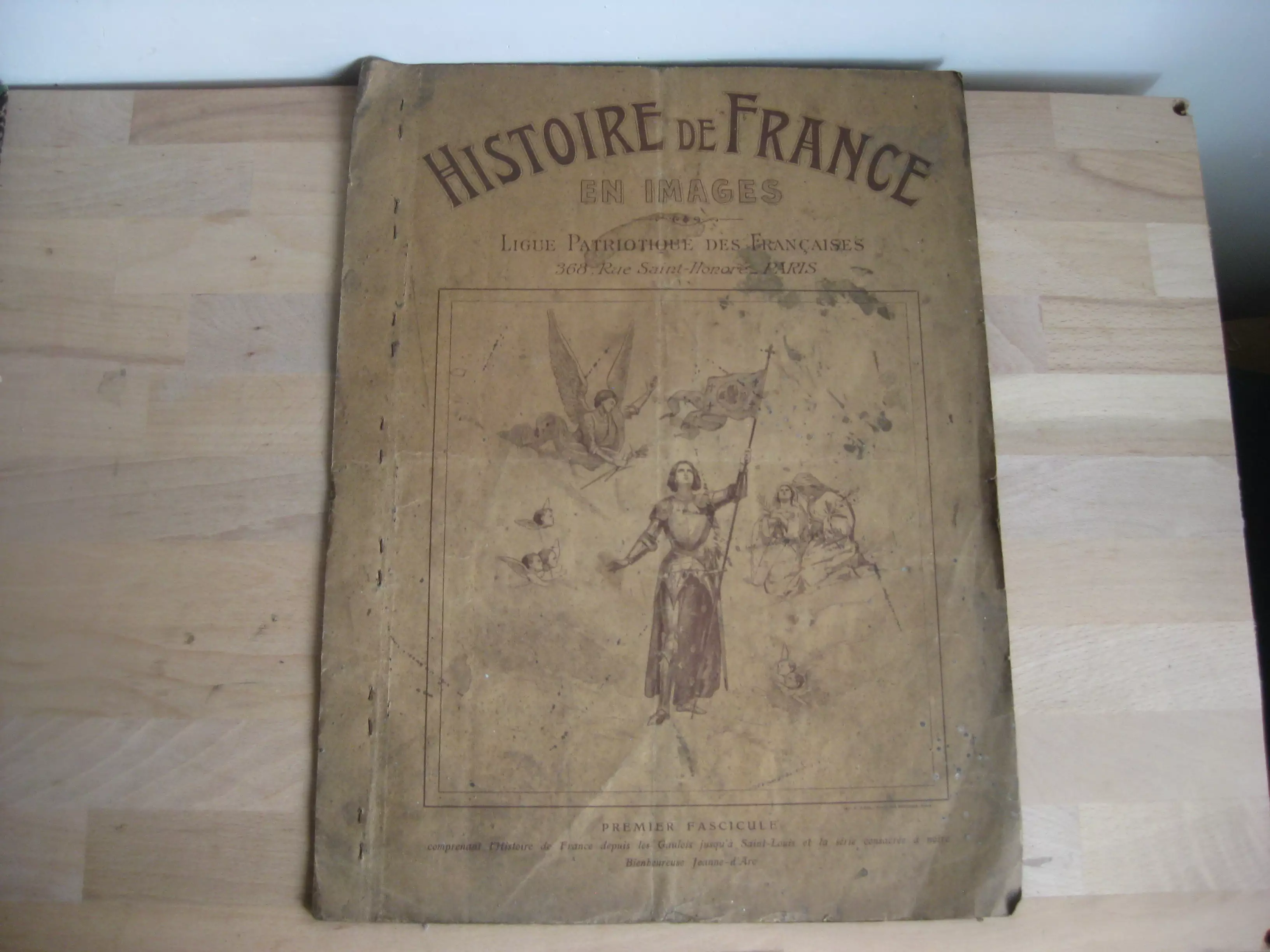 Histoire de France en images, Premier fascicule