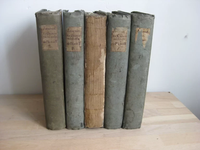 Journal de chimie médicale, de pharmacie, et de toxicologie, 5 tomes 5 années complètes
