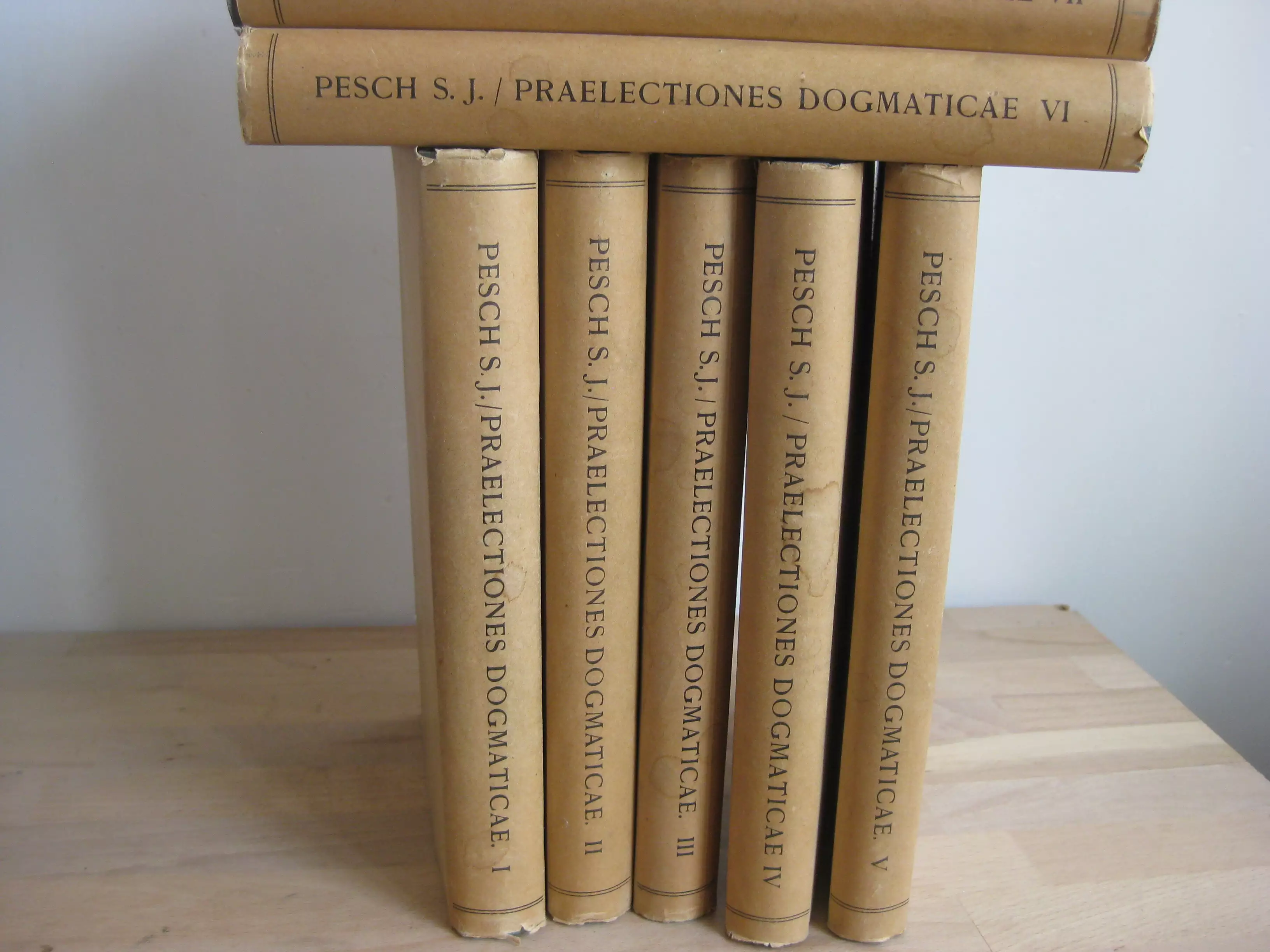 Praelectiones Dogmaticae, 9 Tomes Complet - Christian Pesch Praelectiones Dogmaticae, 9 Tomes Complet - Christian Pesch