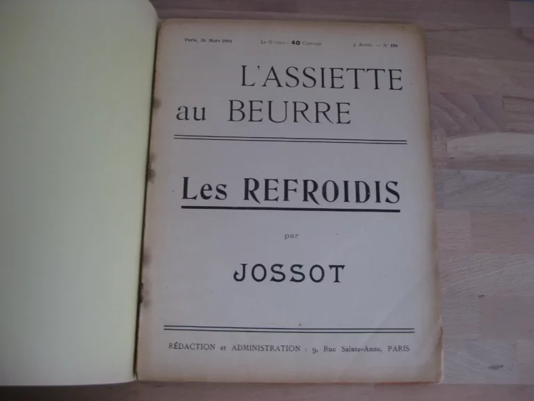 L’Assiette au beurre, n°156, 26 mars 1904 – Les refroidis L’Assiette au beurre, n°156, 26 mars 1904 – Les refroidis
