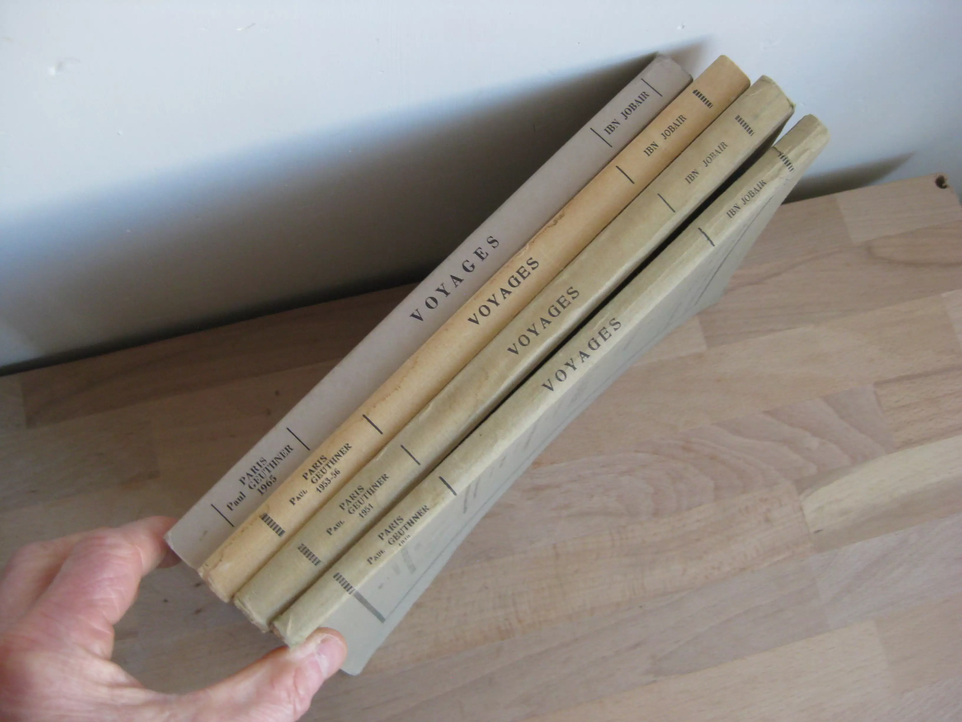 Voyages, 4 tomes complet - Ibn Jobayr