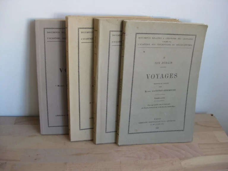 Voyages, 4 tomes complet - Ibn Jobayr Voyages, 4 tomes complet - Ibn Jobayr