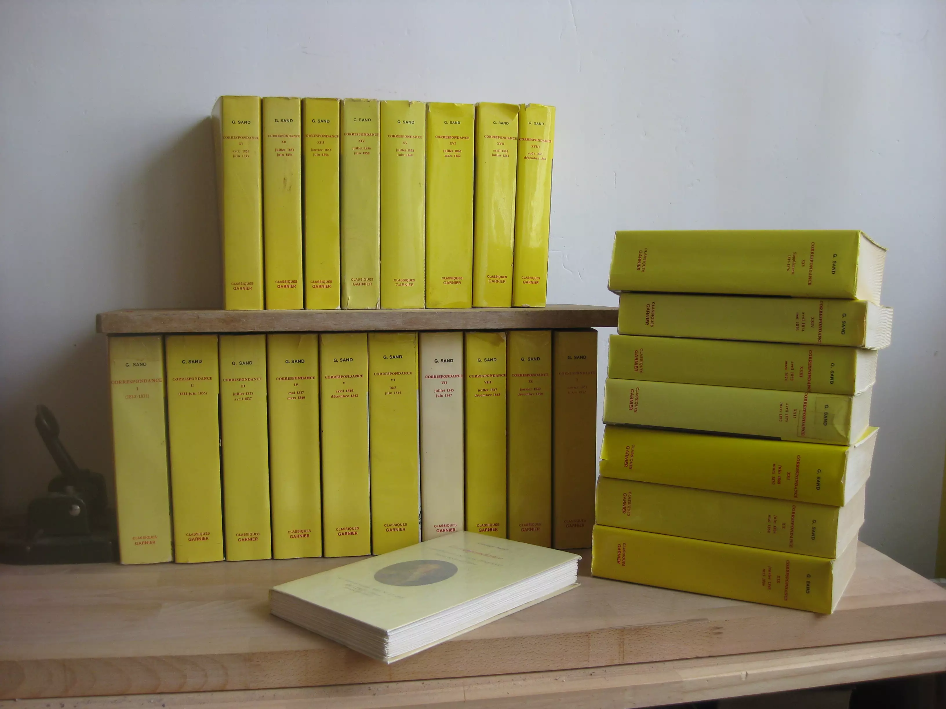 George Sand, Correspondance complète, 26 volumes