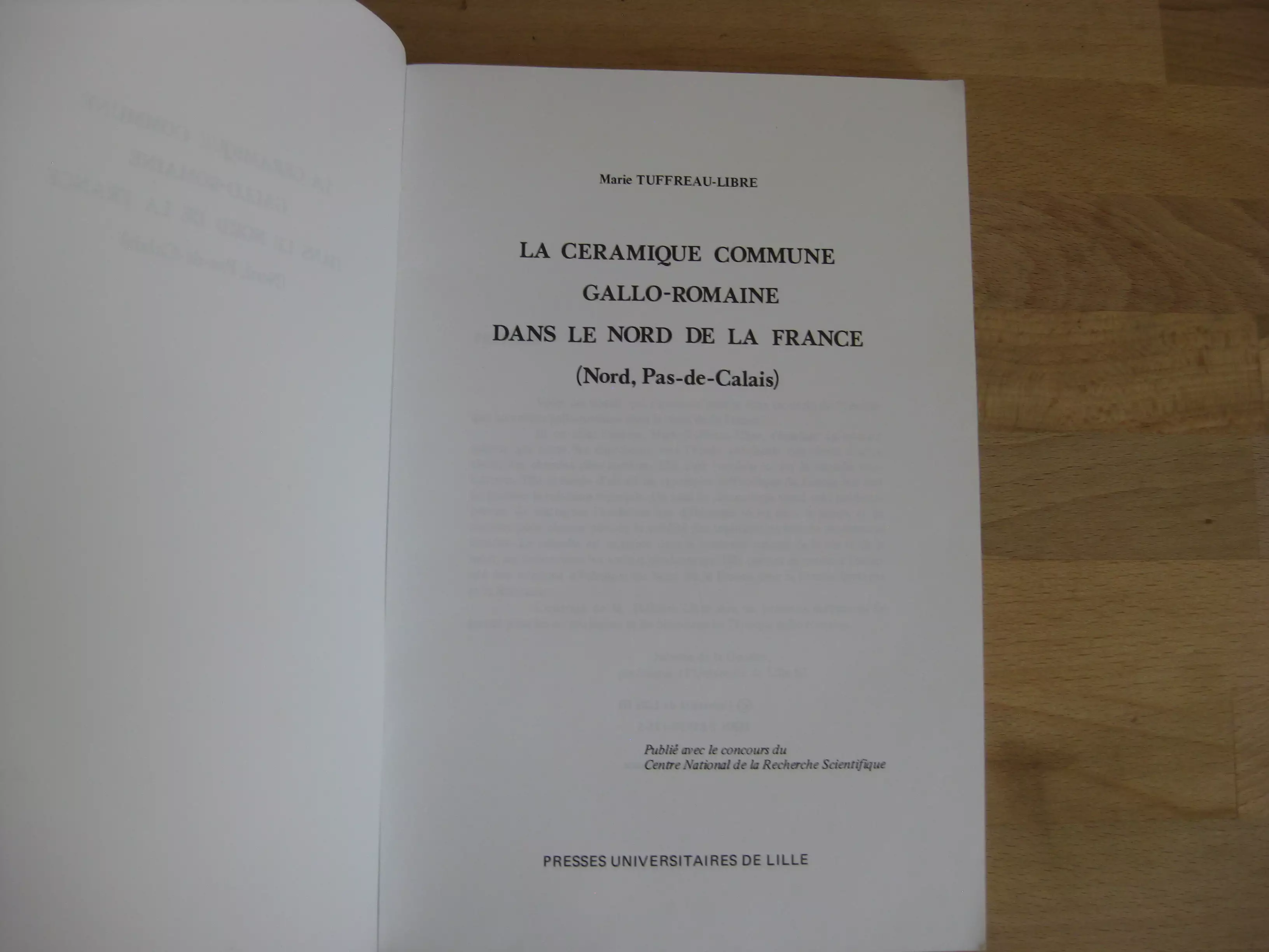 La céramique commune gallo-romaine dans le nord de la France