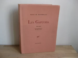 Les Garçons - Montherlant / Mac Avoy Les Garçons - Montherlant / Mac Avoy
