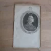 Portrait gravé de Henri Van der Noot en médaillon