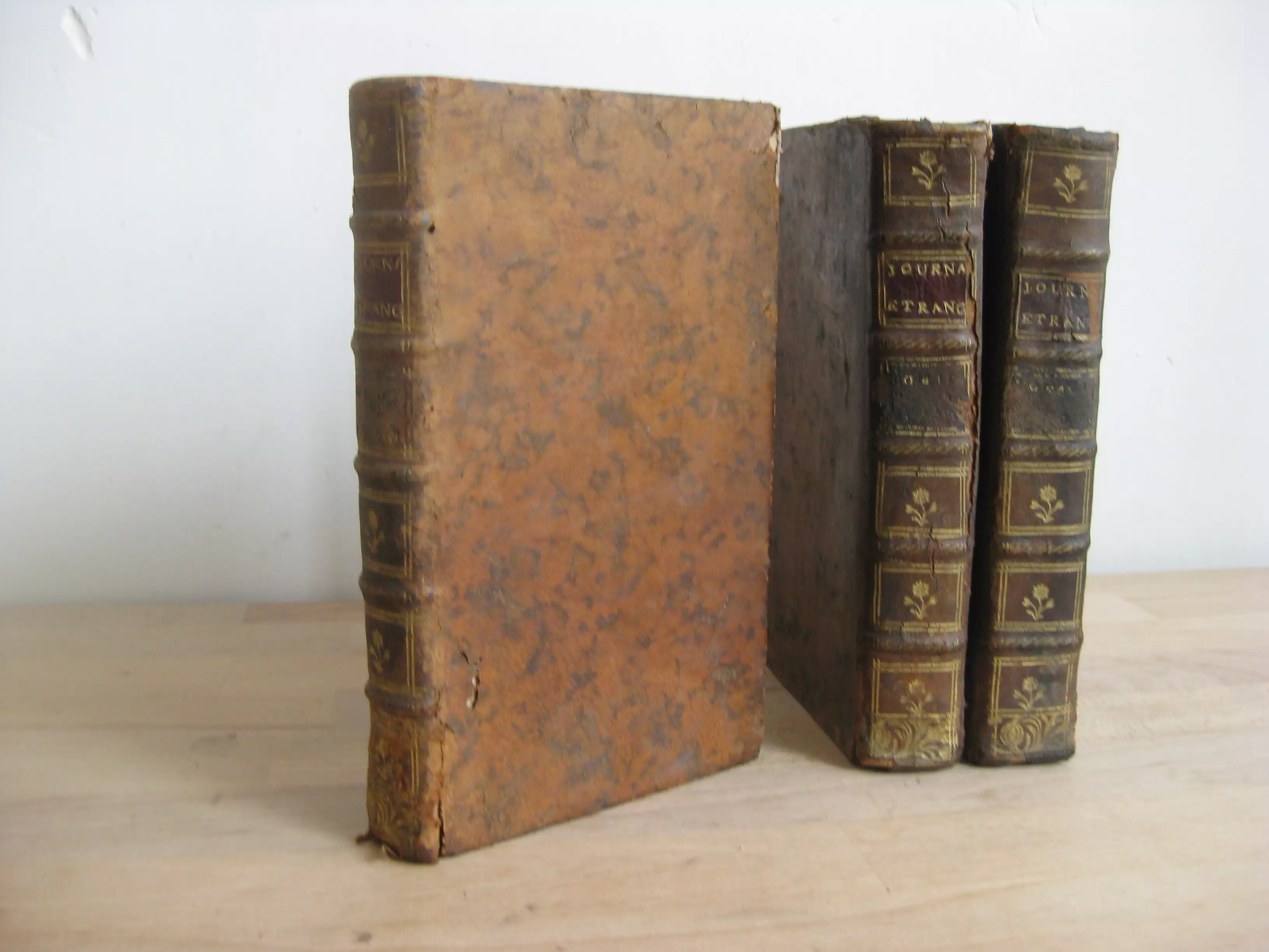 Journal étranger, 3 volumes, 1758 et 1760