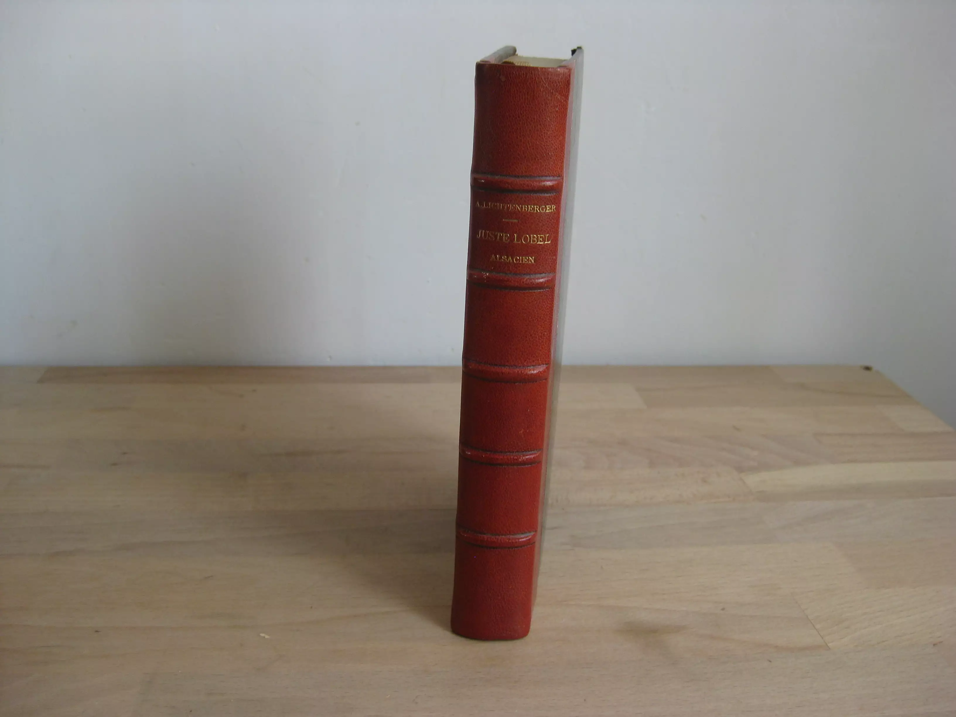 Juste Lobel, Alsacien -  André Lichterberger