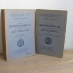 La chanson de Sainte Foy, 2 tomes - E. Hoepffner et P. Alfaric La chanson de Sainte Foy, 2 tomes - E. Hoepffner et P. Alfaric