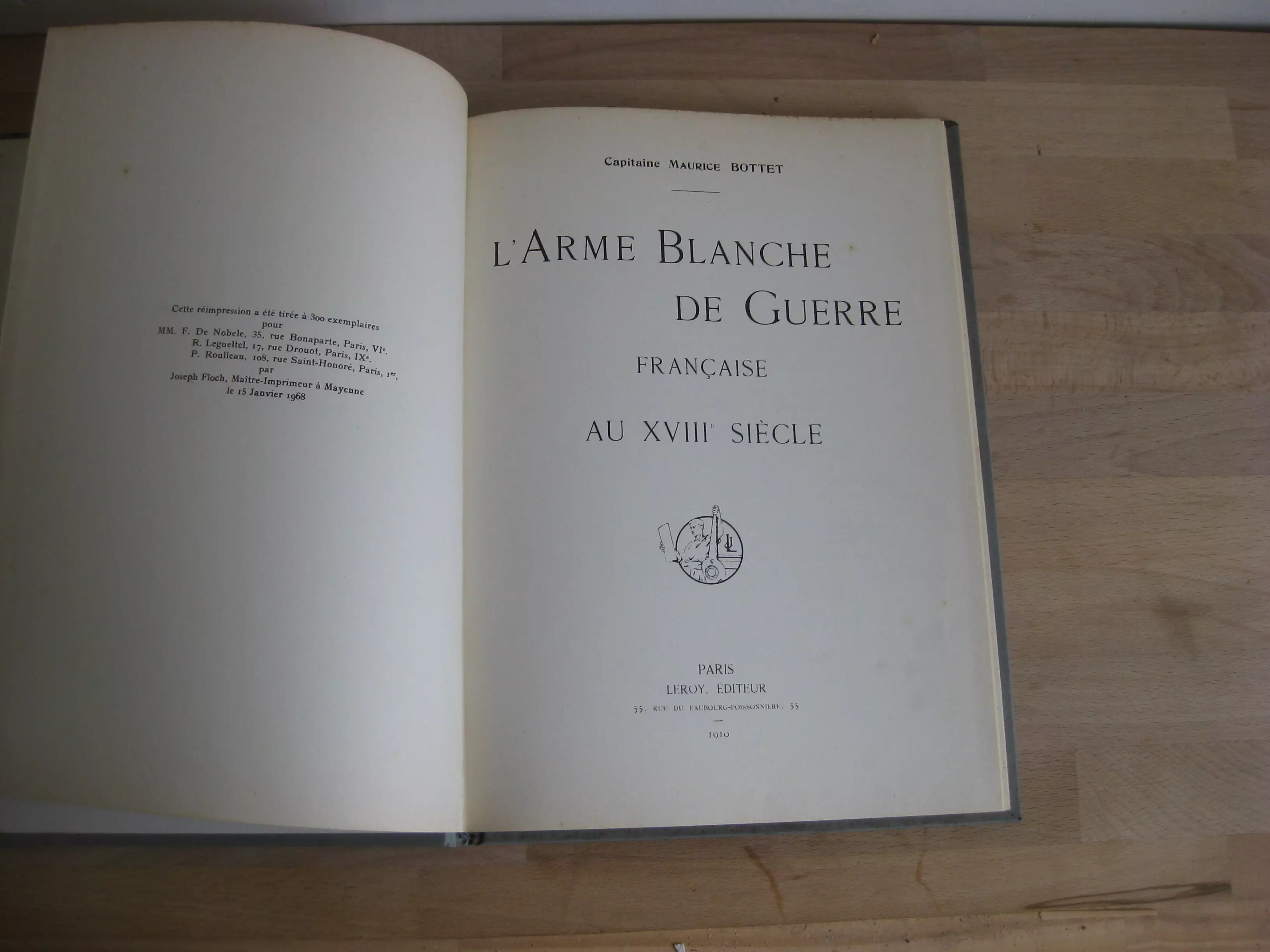 L’arme blanche de guerre française au XVIIIème siècle L’arme blanche de guerre française au XVIIIème siècle
