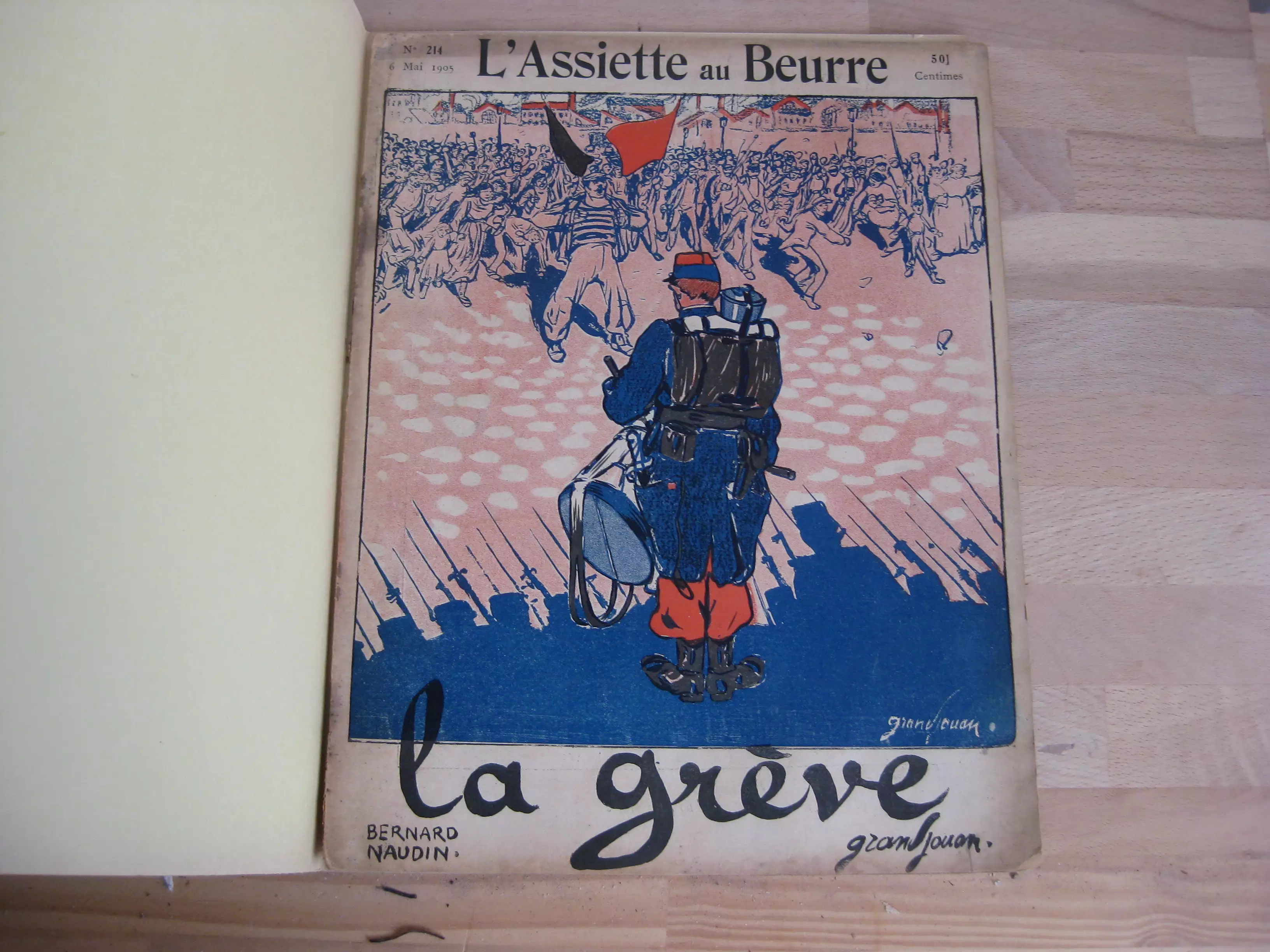 L’Assiette au beurre, n°214, mai 1905, La grève